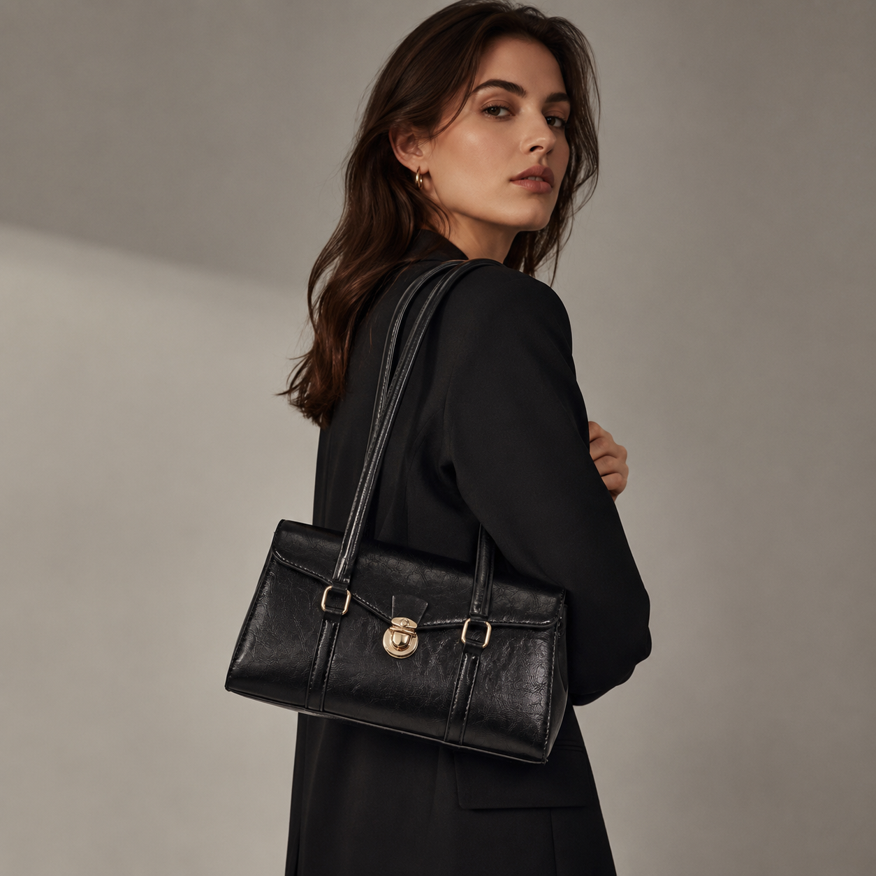 Classic Retro Shoulder Bag