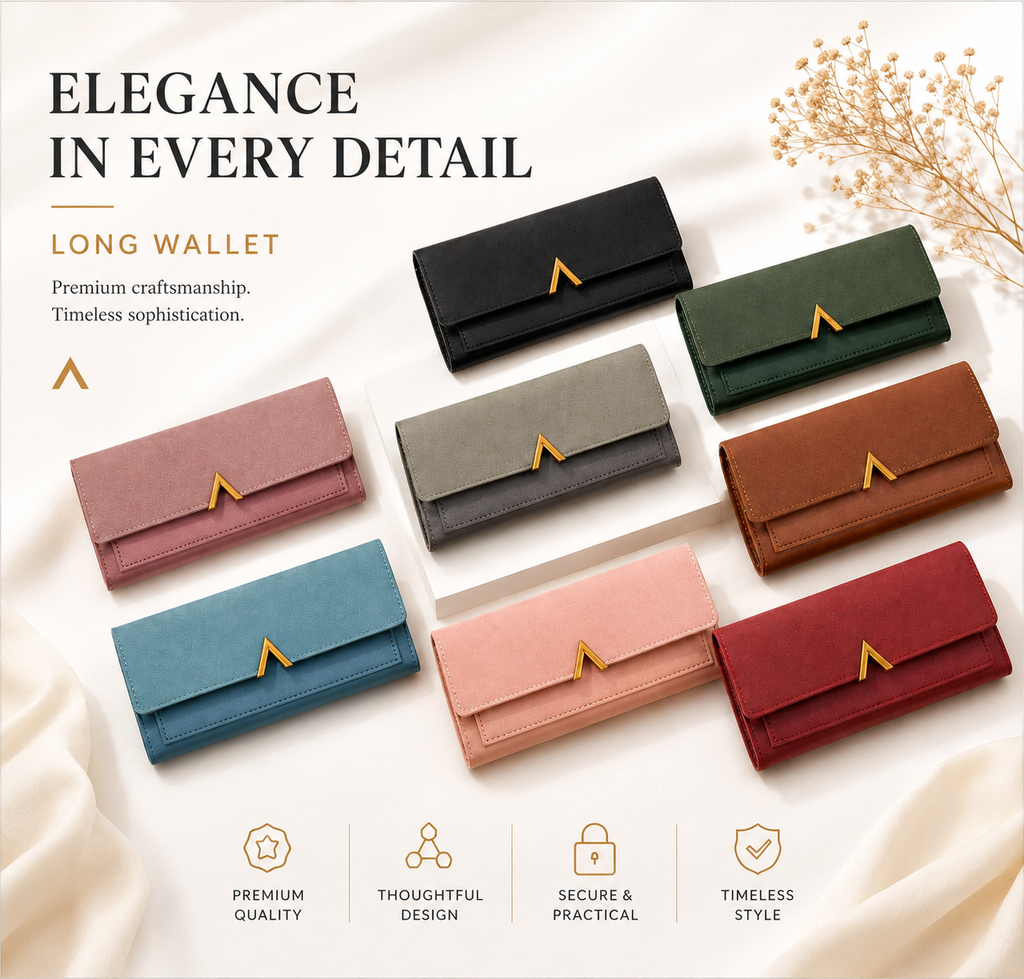 Elegant Long Wallet