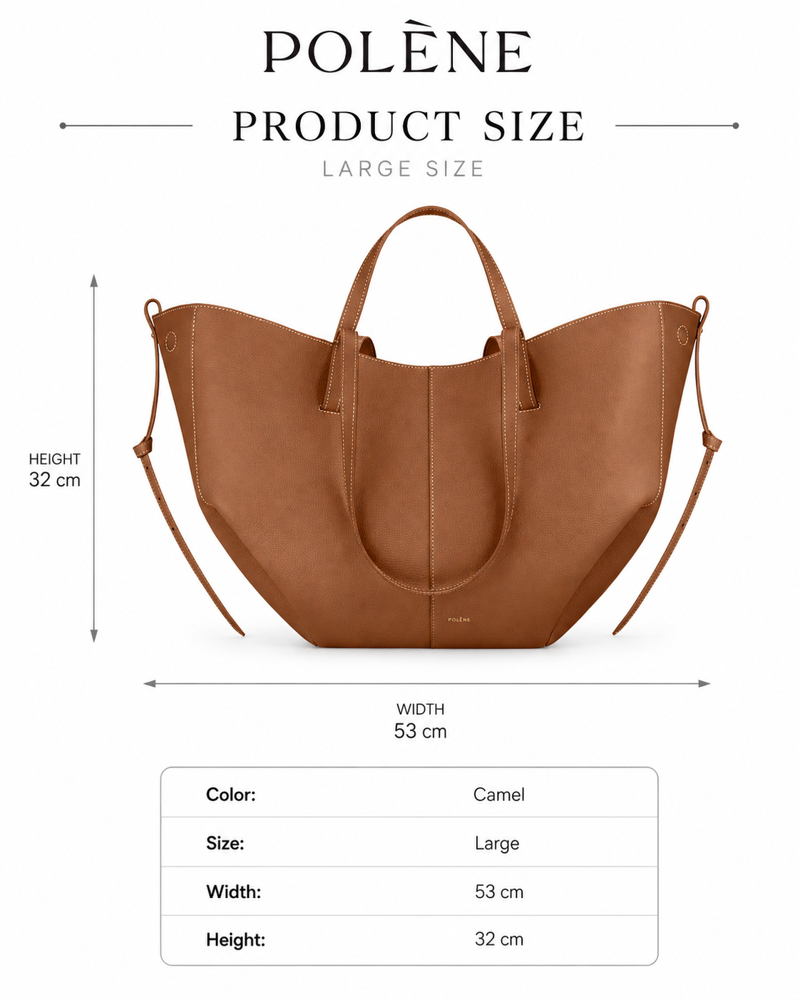 Minimal Winged Tote Bag