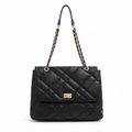 Midnight Quilted Shoulder Bag