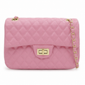 Luxe Quilted Chain Shoulder Bag