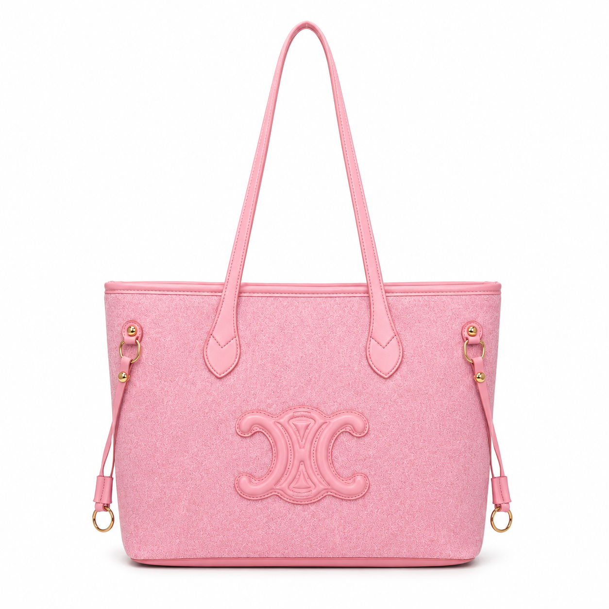 Classic Contrast Tote Bag