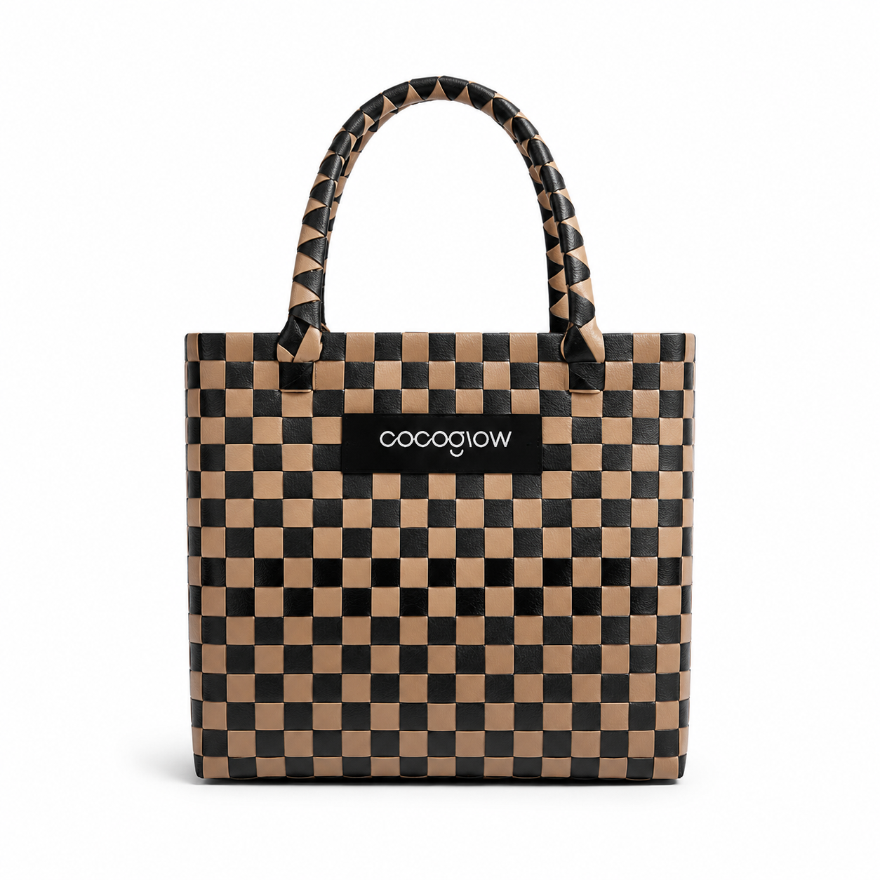 Colorful Woven Mini Tote Bag