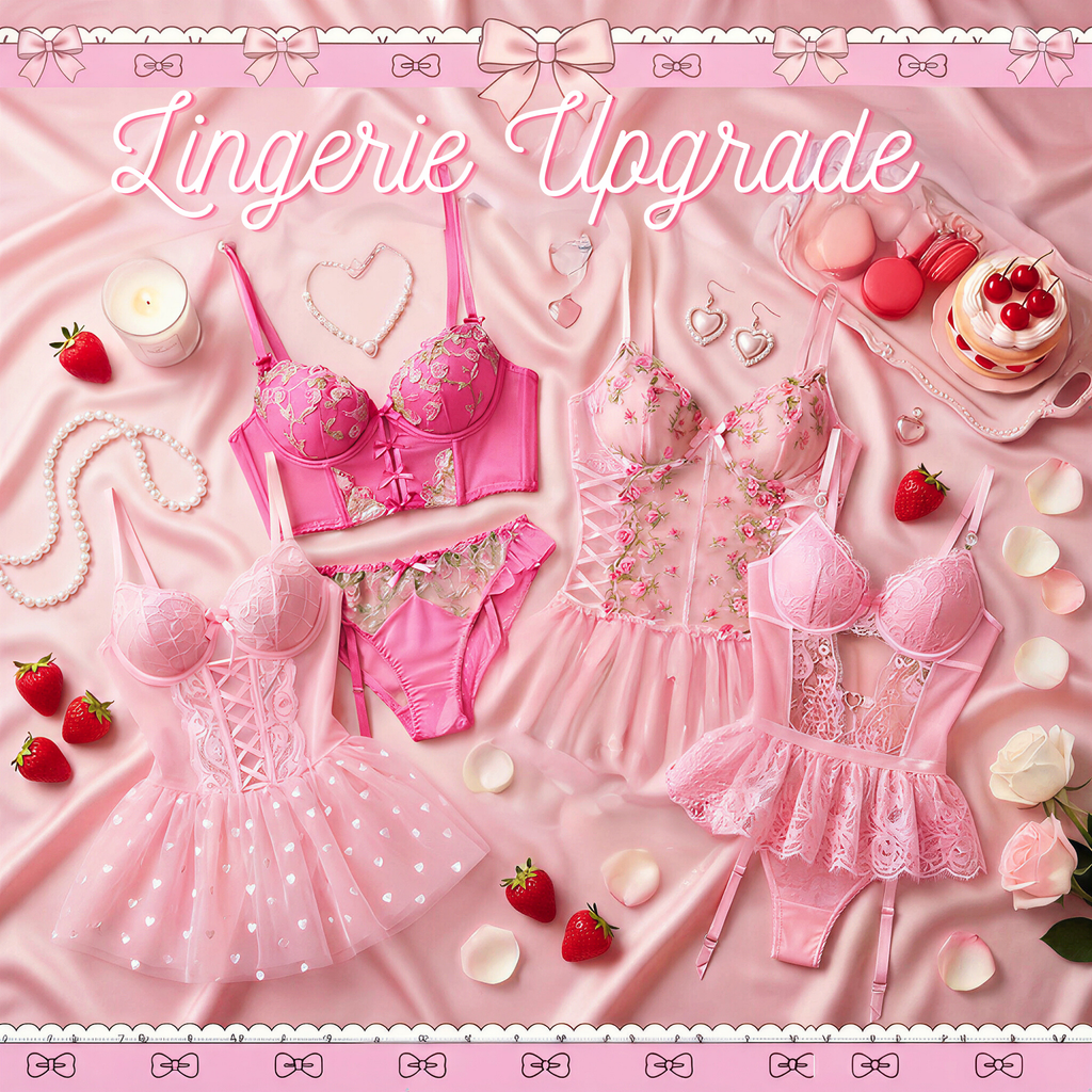 Upgrade your main piece to lace lingerie